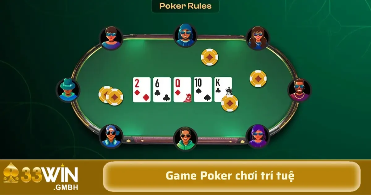 Trong game Poker 33Win, các vòng cược đóng vai trò là các giai đoạn quyết định chiến thắng hoặc thua cuộc.